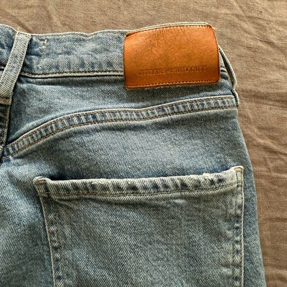 Citizens of Humanity Womens Jeans Charlotte Crop Distressed Light Wash 27 - Picture 14 of 16